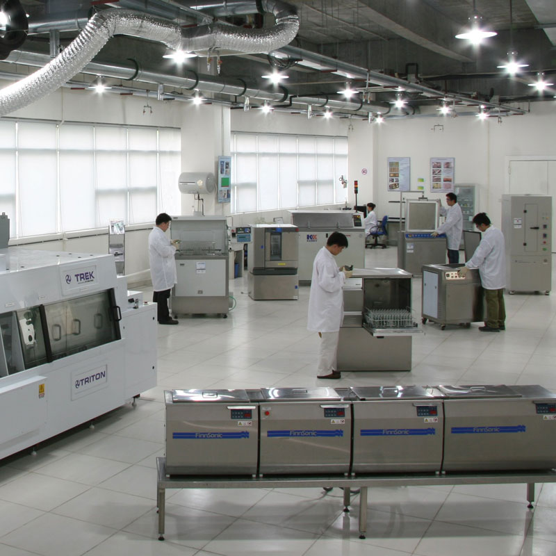 清洗设备测试中心